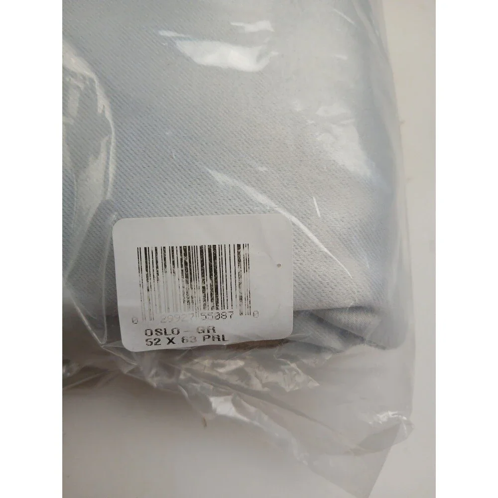 NEW Sun Zero Blackout 52 x 63 Grommet single curtain panel 'White' #CT22